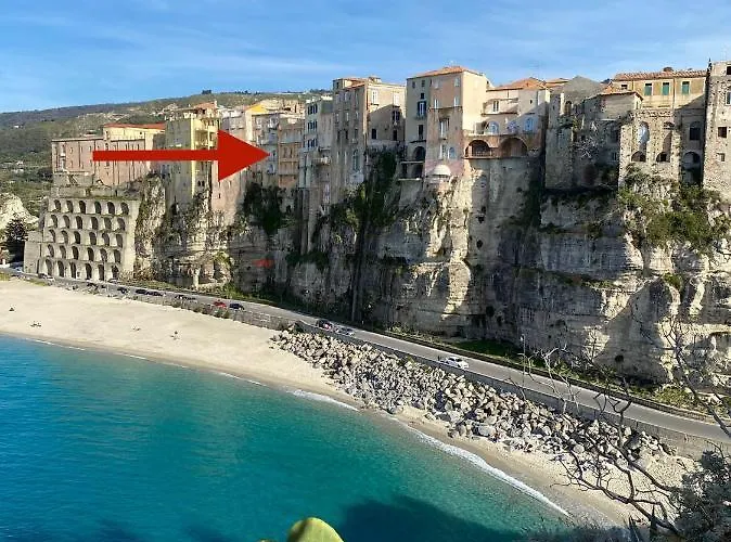 Lägenhet Isola Bella Sea-view Tropea